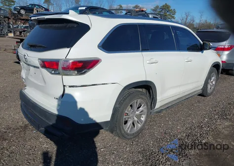 2014 Toyota Highlander Le Plus V6 from USA, damaged, VIN 5TDZKRFH9ES031769